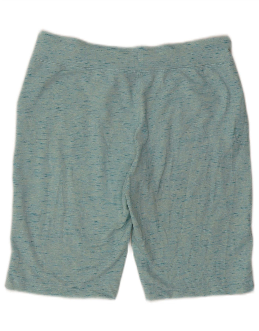 EDDIE BAUER Mens Sport Shorts Medium  Blue Flecked Cotton