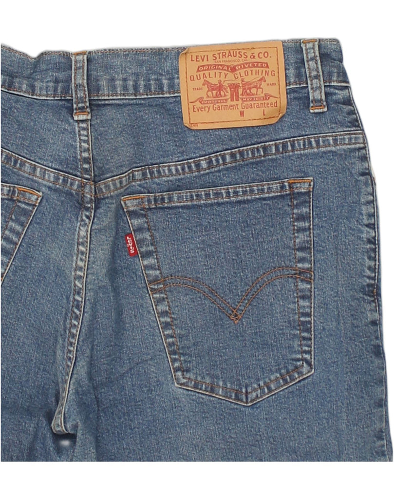 LEVI'S Womens Bootcut Jeans W30 L31 Blue Cotton | Vintage Levi's | Thrift | Second-Hand Levi's | Used Clothing | Messina Hembry 