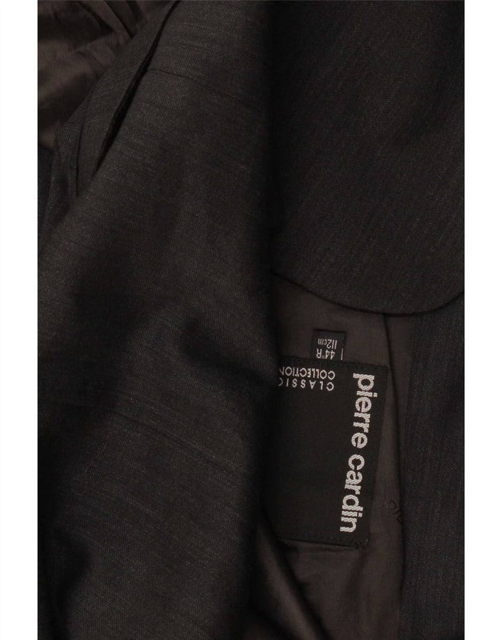 Pierre Cardin Mens 3 Button Blazer Jacket UK 44 2XL Grey
