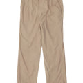 Marks & Spencer Mens Pegged Suit Trousers W34 L31 Beige Cotton