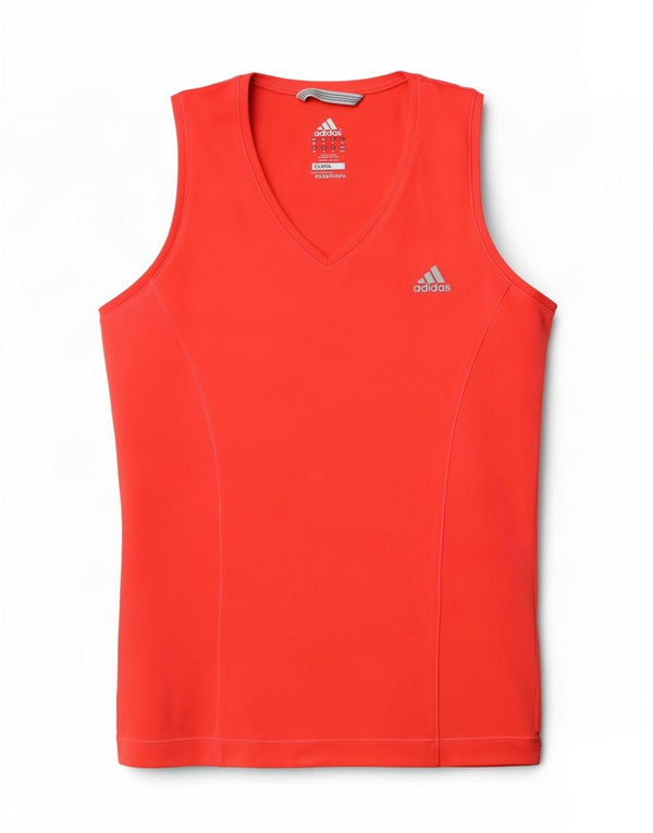 Adidas Womens Clima 365 Vest Top UK 14 Medium Red