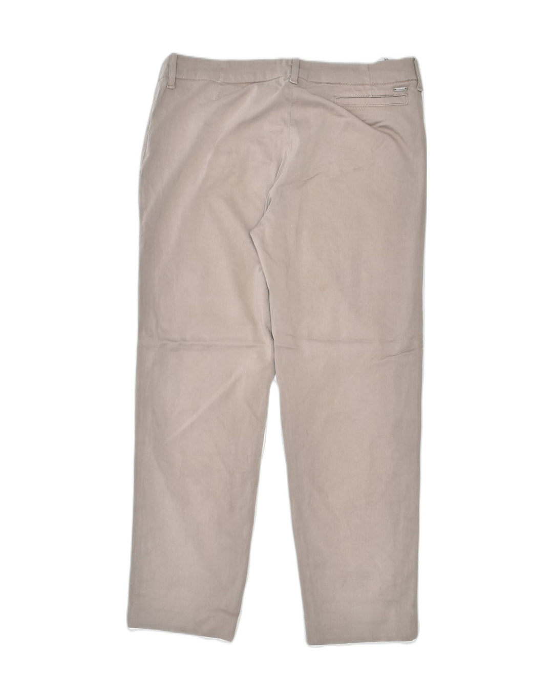 ARMANI JEANS Womens Straight Chino Trousers IT 44 Medium W32 L26 Beige | Vintage | Thrift | Second-Hand | Used Clothing | Messina Hembry 