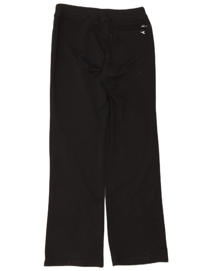 Diadora Womens Tracksuit Trousers UK 12 Medium  Black Polyester