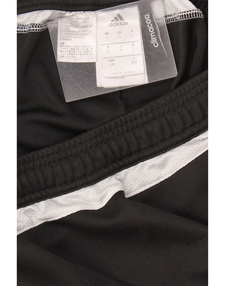 ADIDAS Mens Climacool Tracksuit Trousers Large Black Polyester