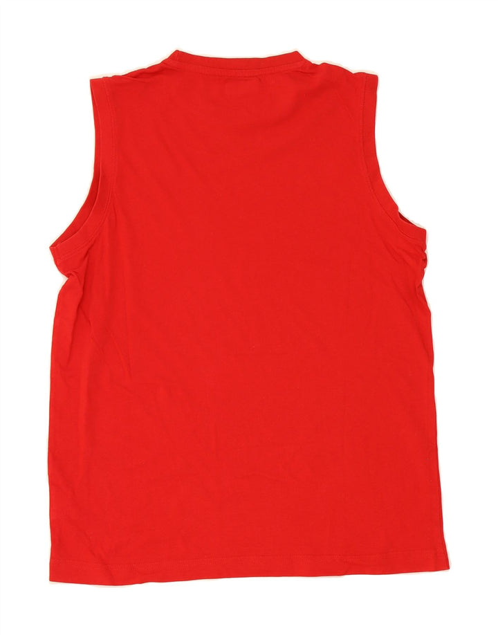 KAPPA Womens Vest Top UK 18 XL Red Cotton Vintage Kappa and Second-Hand Kappa from Messina Hembry 