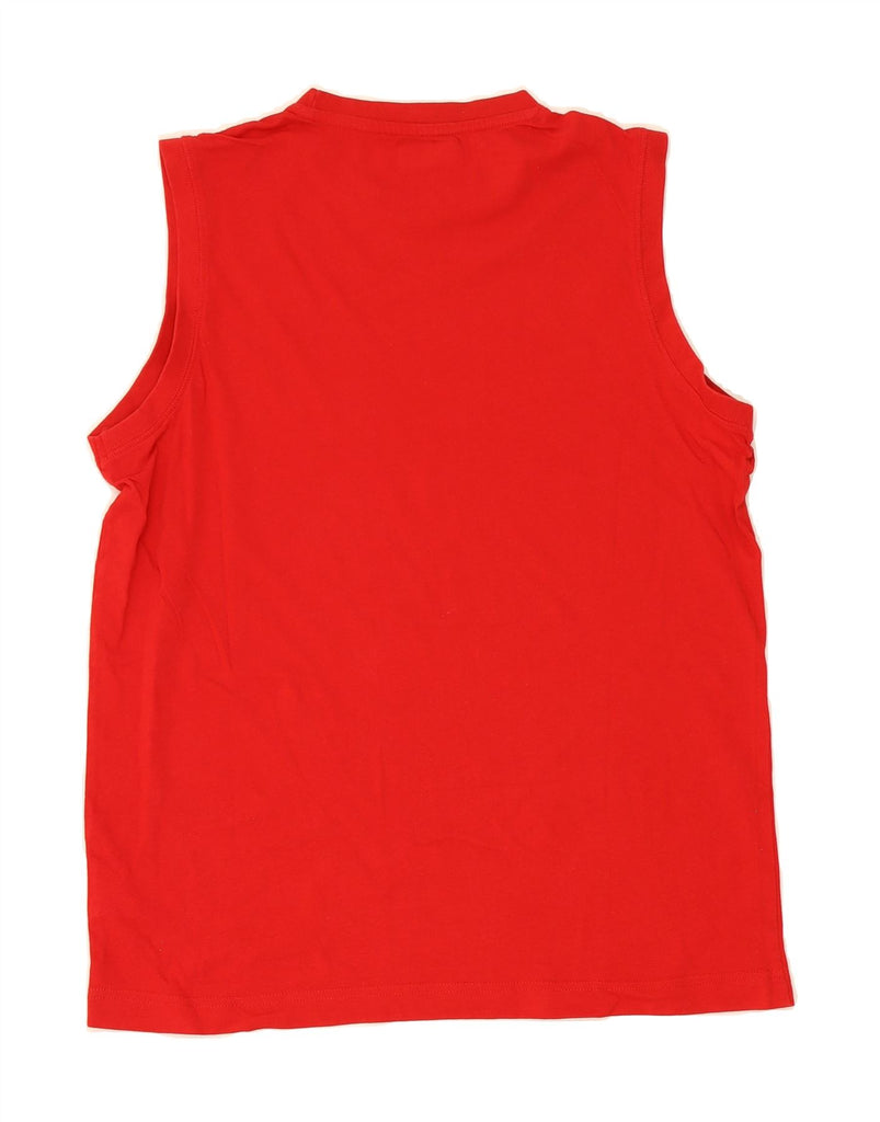 KAPPA Womens Vest Top UK 18 XL Red Cotton Vintage Kappa and Second-Hand Kappa from Messina Hembry 