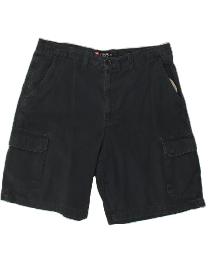 CHAPS Mens Cargo Shorts W38 XL Black Cotton Vintage Chaps and Second-Hand Chaps from Messina Hembry 