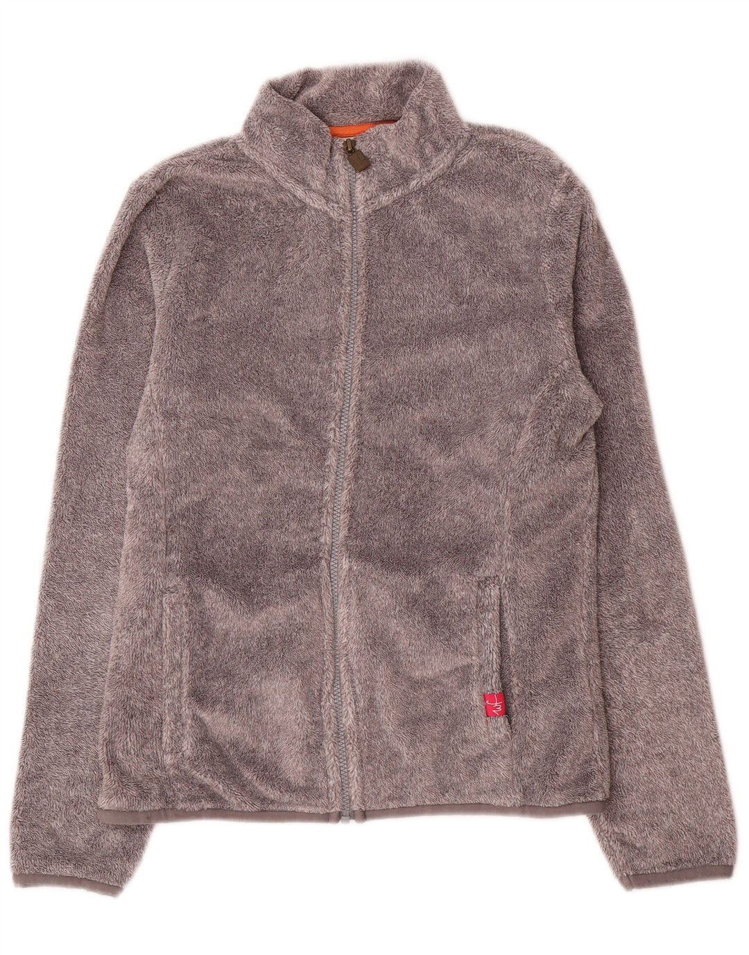 Weird Fish Womens Fleece Jacket UK 10 Small Grey Polyester