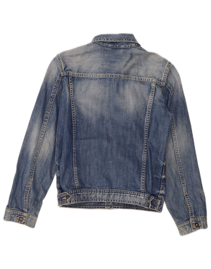 PEPE JEANS Boys Denim Jacket 9-10 Years Blue Cotton
