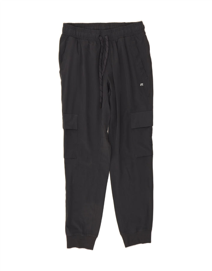 RUSSELL ATHLETIC Mens Dri-Power Tracksuit Trousers Joggers Medium  Grey Vintage Russell Athletic and Second-Hand Russell Athletic from Messina Hembry 