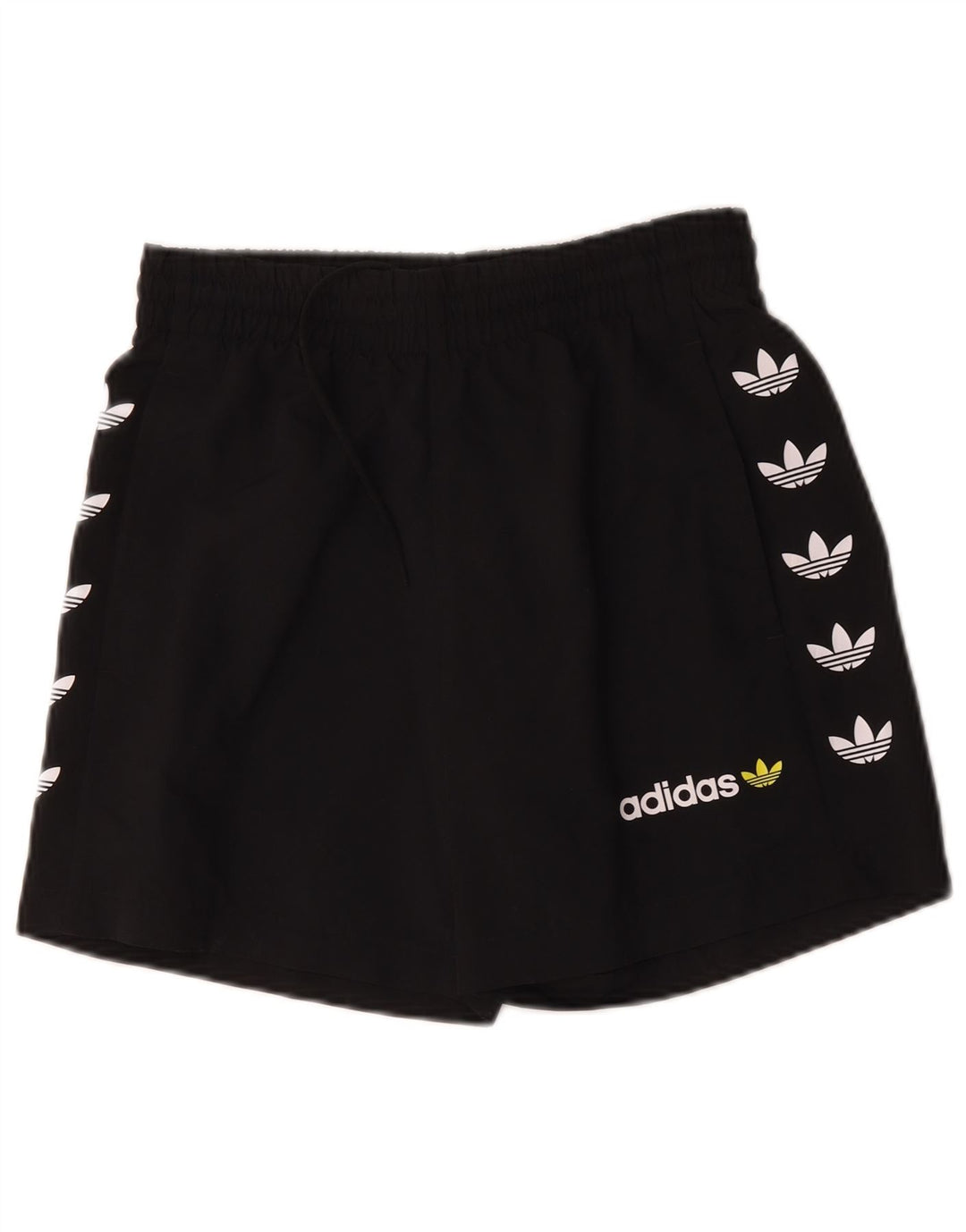 Adidas Mens Graphic Sport Shorts Small Black Polyester Sports
