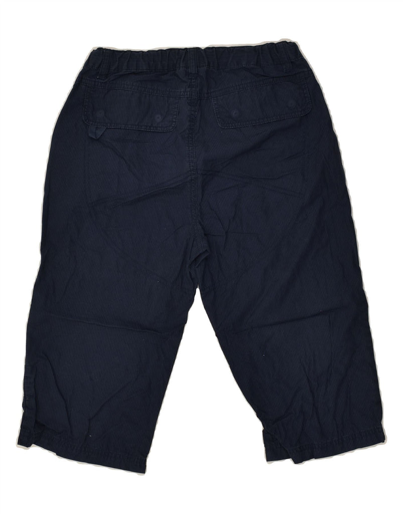 GEOX Boys Bermuda Shorts 13-14 Years W26  Navy Blue Pinstripe Cotton | Vintage Geox | Thrift | Second-Hand Geox | Used Clothing | Messina Hembry 