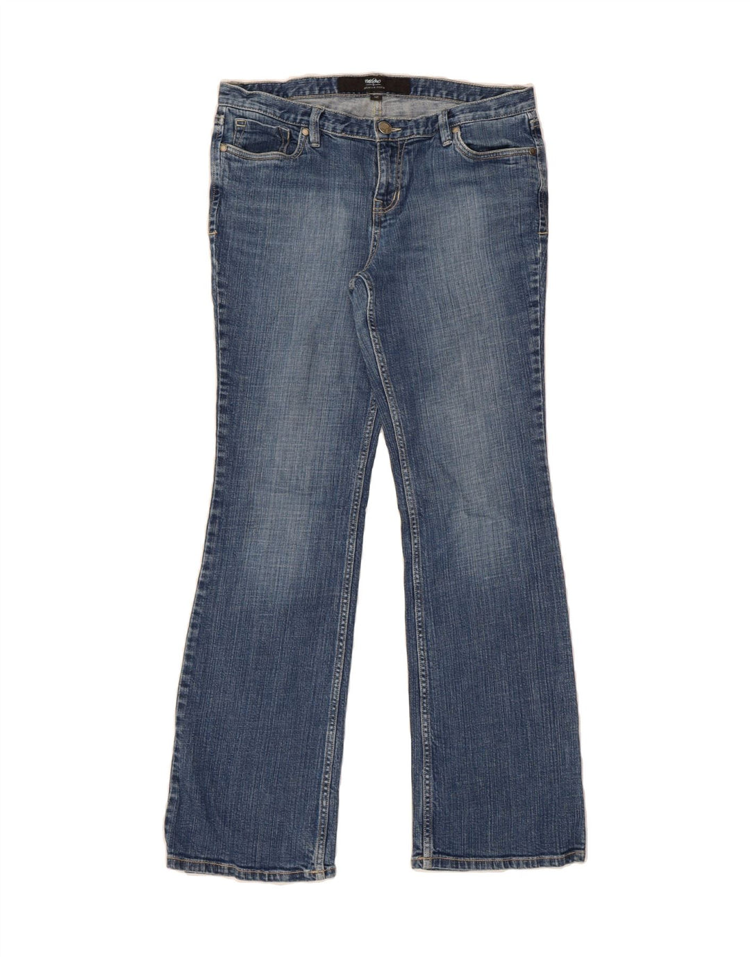 MOSSIMO Womens Bootcut Jeans US 12 Large W34 L32 Blue Cotton Vintage Mossimo and Second-Hand Mossimo from Messina Hembry 