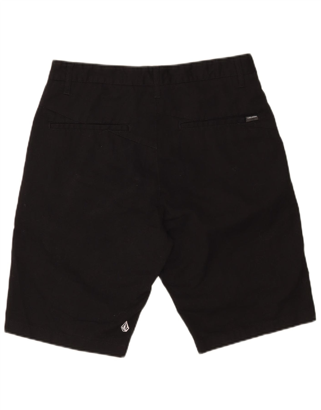 Volcom Mens Chino Shorts W30 Medium Black Cotton