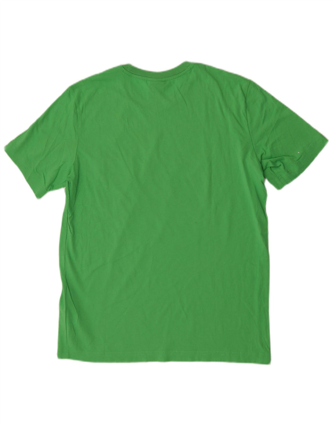 CHAMPION Mens Graphic T-Shirt Top Small Green Cotton