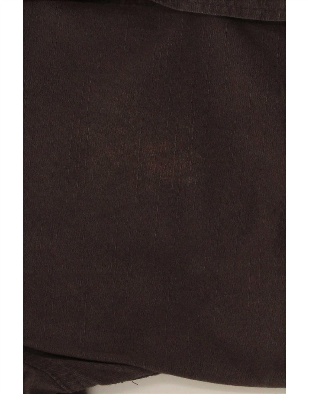 Wrangler Mens Regular Fit Shirt Small Brown Cotton