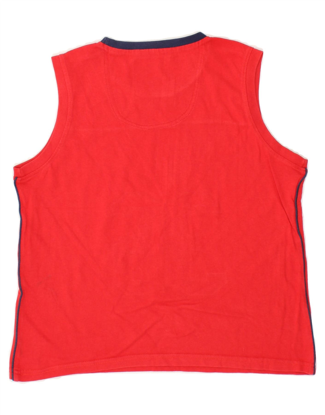 CHAMPION Boys Graphic Vest Top 9-10 Years Medium Red Cotton Vintage Champion and Second-Hand Champion from Messina Hembry 