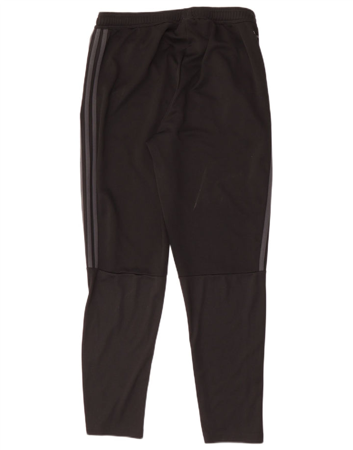 Adidas Mens Climalite Tracksuit Trousers Large  Black Colourblock Polyester