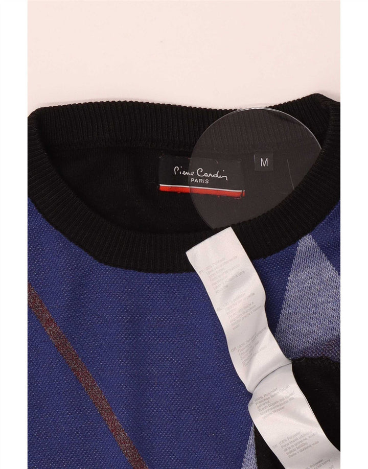 Pierre Cardin Mens Crew Neck Jumper Sweater Medium Multicoloured