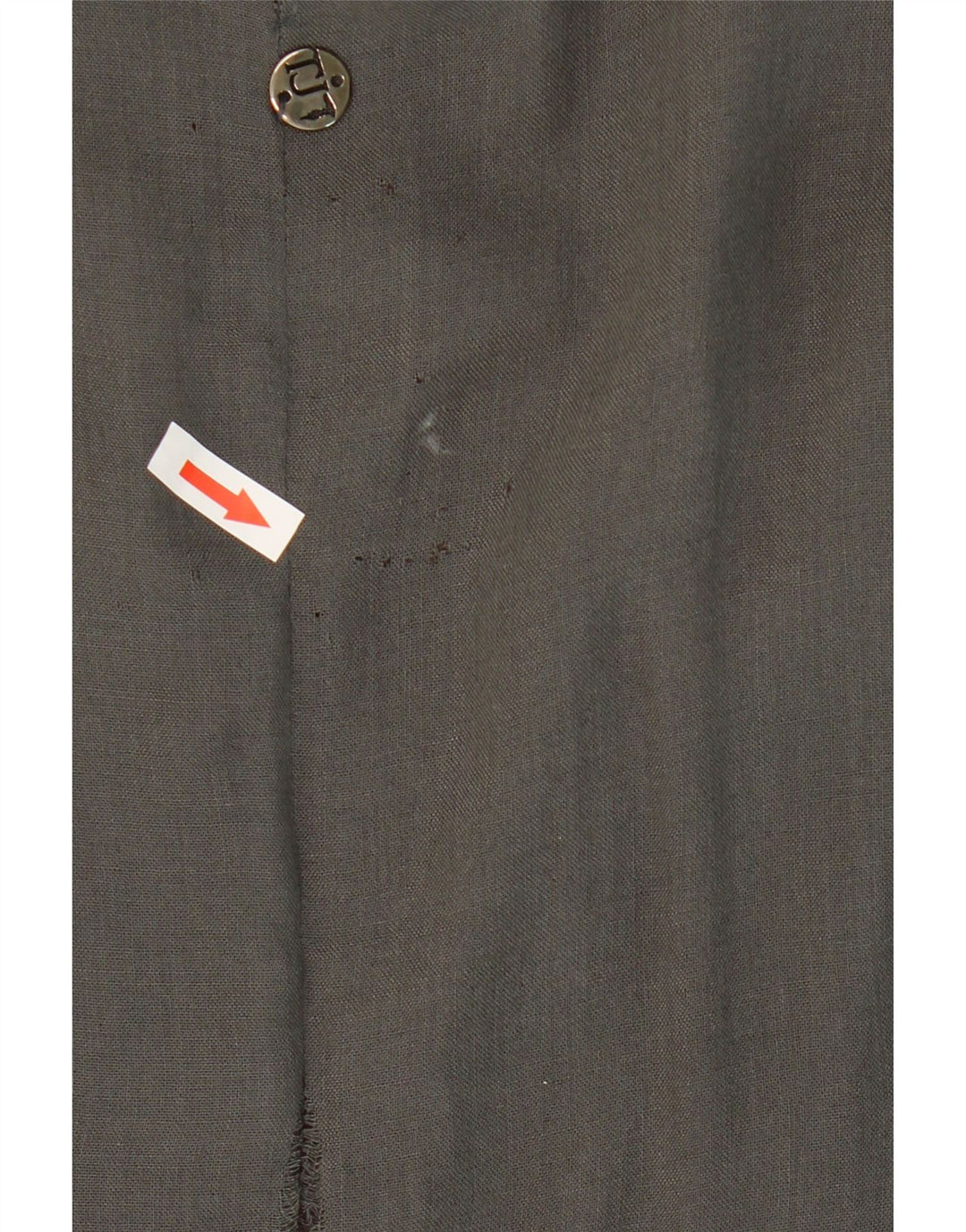 Trussardi Womens Shift Dress IT 44 Medium Grey Viscose