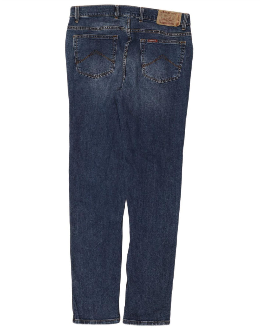 Carrera Mens 700 Regular Straight Jeans W36 L34 Blue Cotton