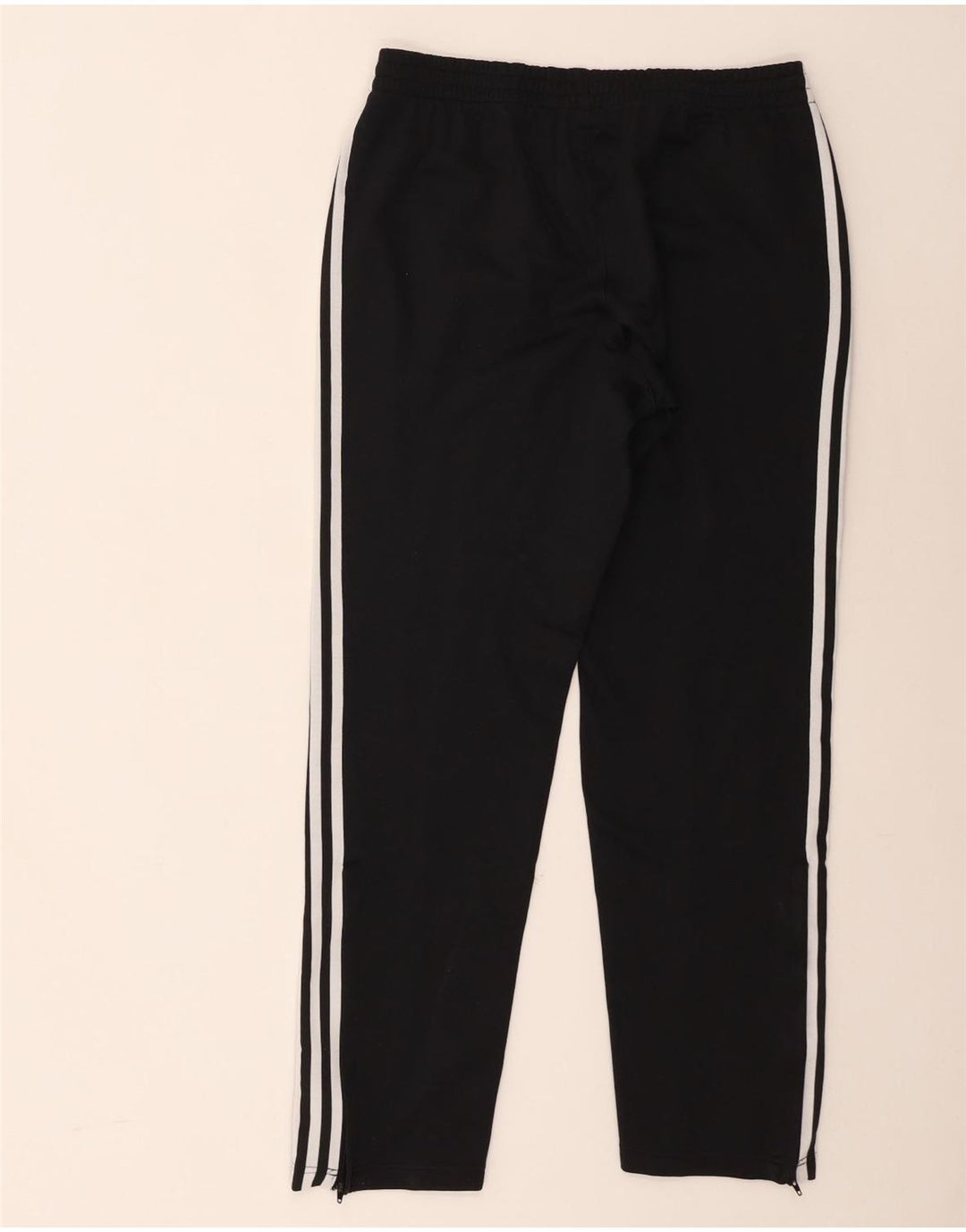 Adidas Womens Tracksuit Trousers UK 14 Medium Black Cotton