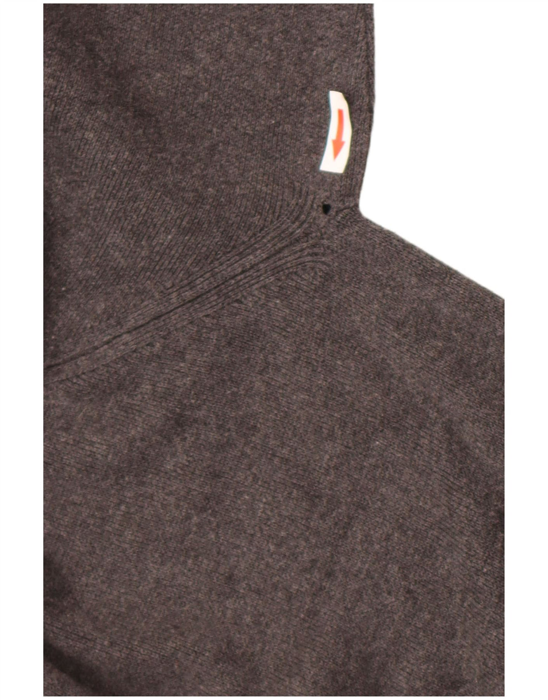 Zara Mens Crew Neck Jumper Sweater Large Grey Flecked Cotton