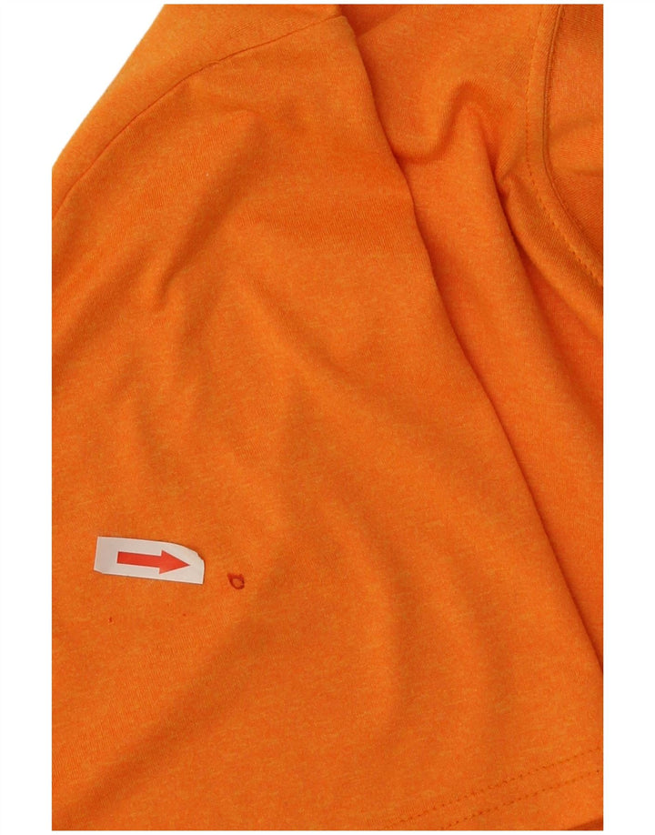 The North Face Mens T-Shirt Top Large Orange