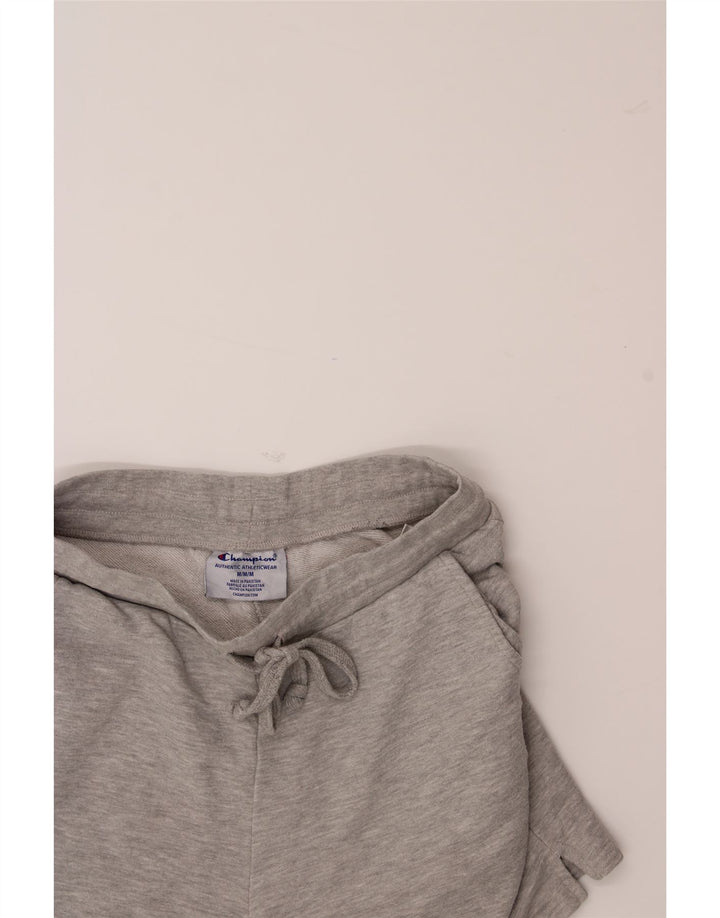 CHAMPION Womens Sport Shorts UK 14 Medium  Grey Cotton Vintage Champion and Second-Hand Champion from Messina Hembry 
