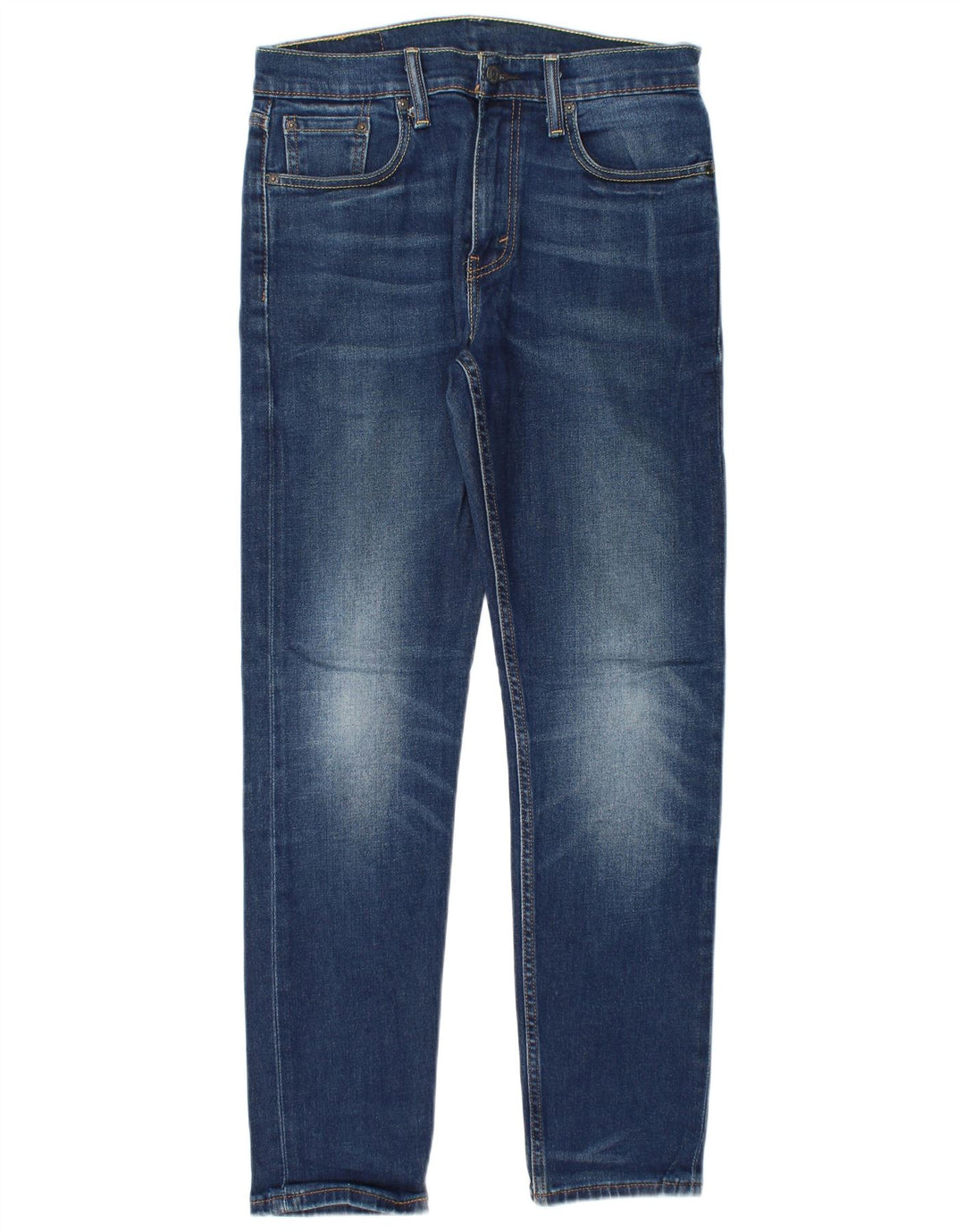 Levi's Mens 502 Tapered Jeans W30 L30 Blue Cotton
