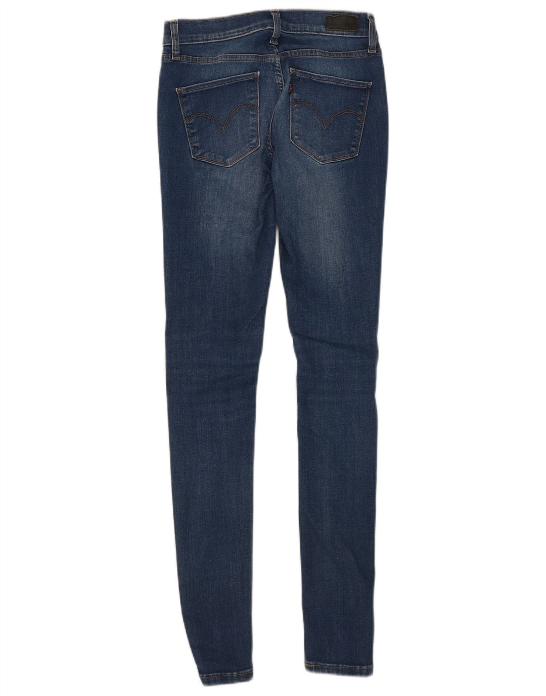 Levi's Womens Slim Skinny Jeans W27 L32 Blue Cotton