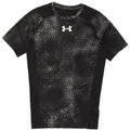 Under Armour Womens Graphic T-Shirt Top UK 12 Medium Black Polyester