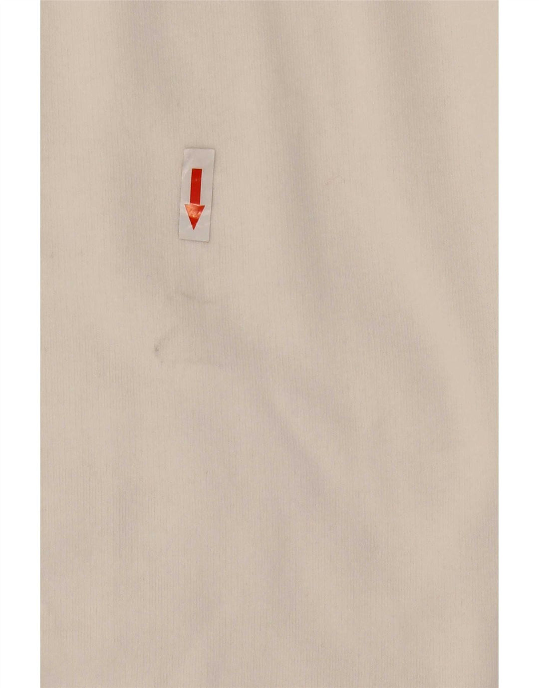 Champion Mens Zip Hoodie Sweater 2XL White Cotton