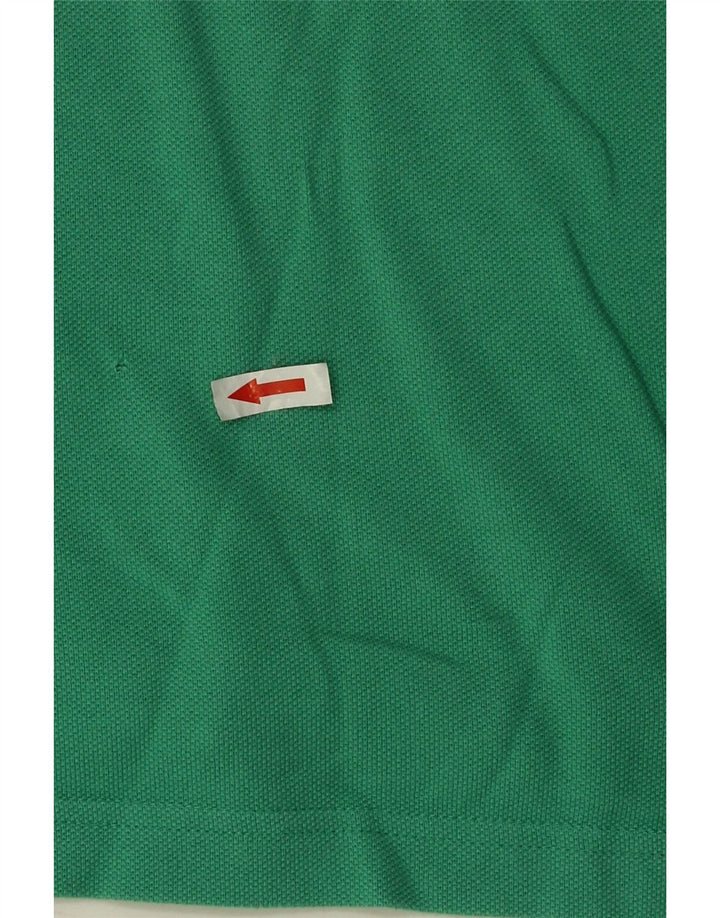 Tommy Hilfiger Mens Polo Shirt Small Green Cotton