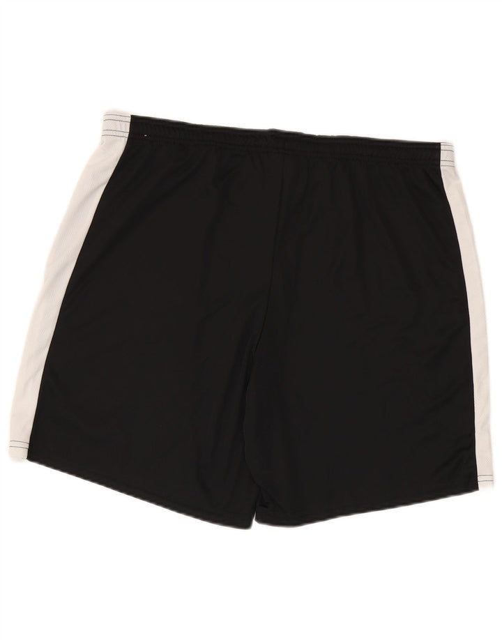 Nike Mens Dri Fit Slim Sport Shorts XL Black Colourblock Polyester