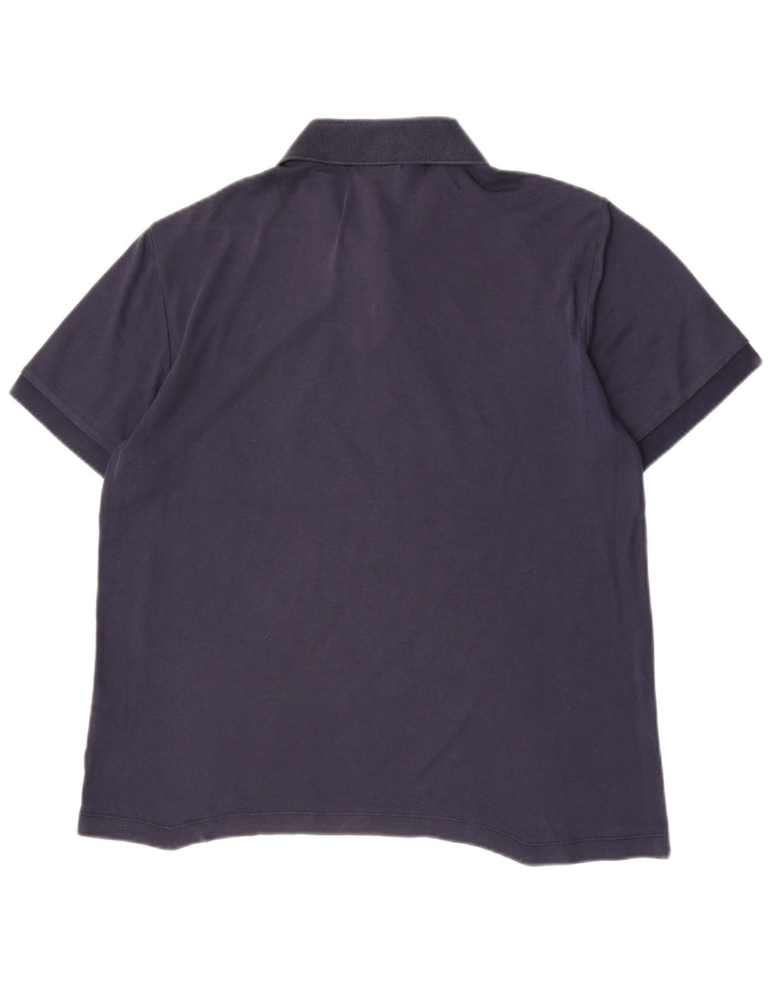 Lacoste Mens Regular Fit Polo Shirt Size 5 Large Navy Blue Cotton