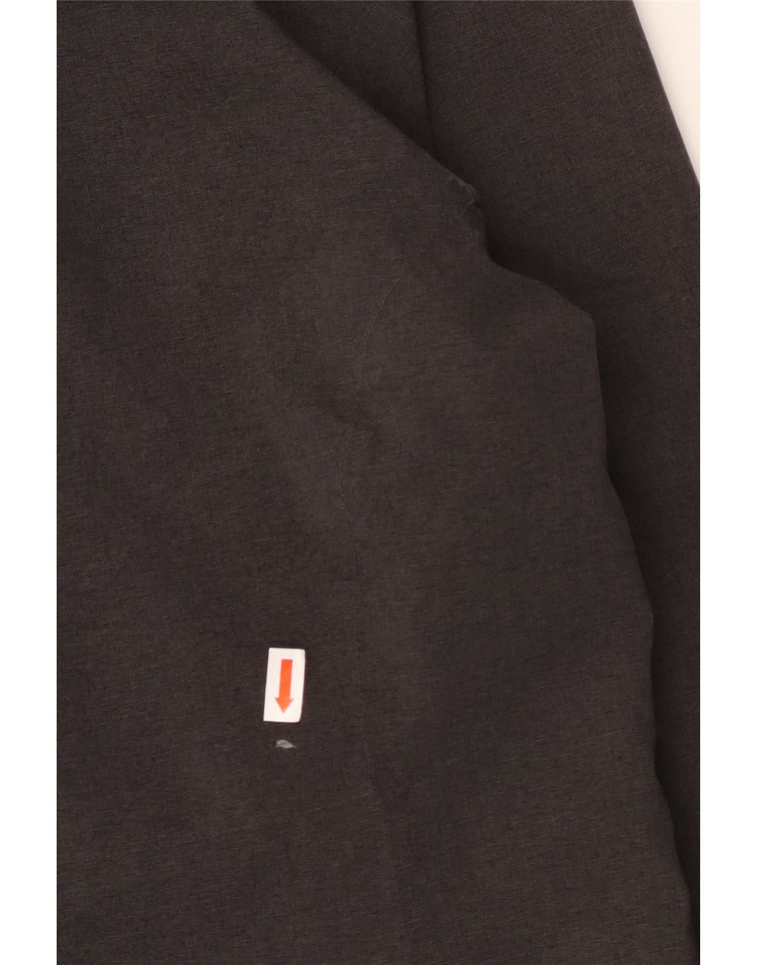 THE NORTH FACE Womens Hooded Rain Jacket UK 14 Medium Grey Polyester