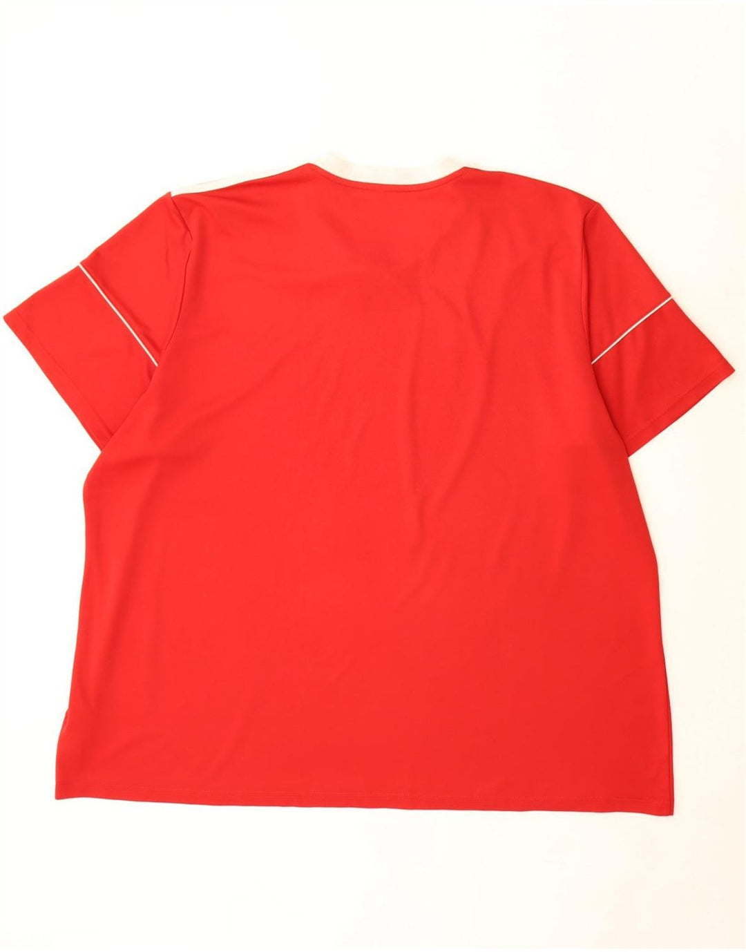 Adidas Mens Aeroready T-Shirt Top 3XL Red Polyester
