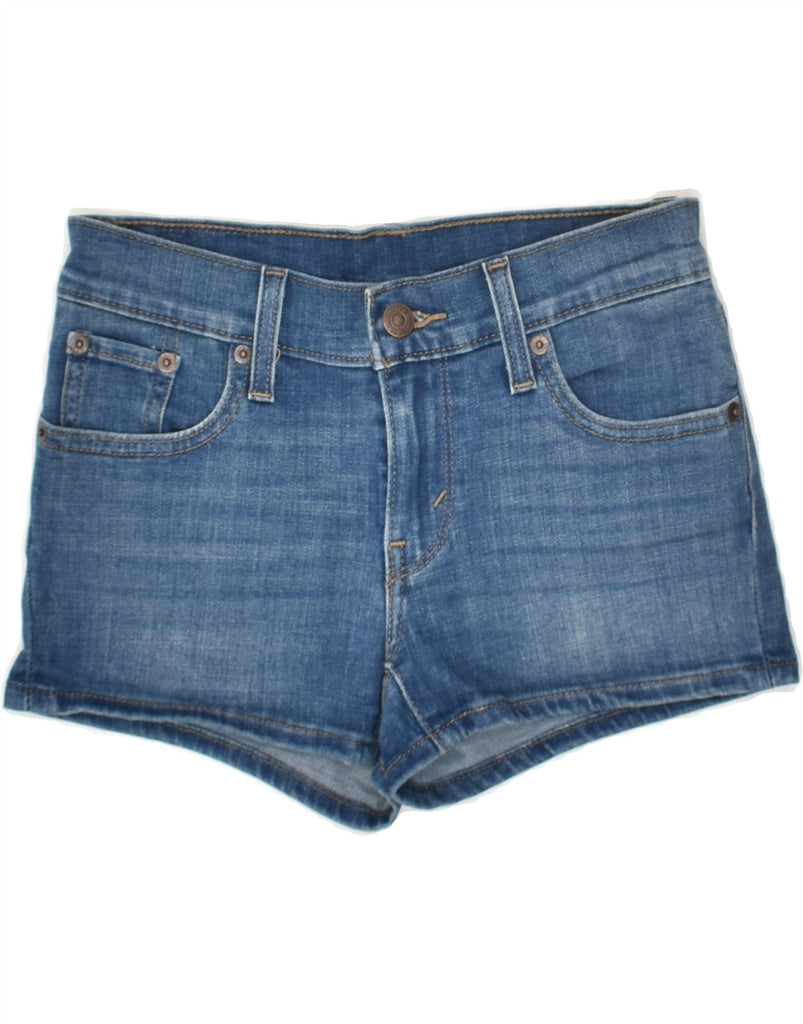 LEVI'S Girls Denim Shorts 7-8 Years W24  Blue Cotton | Vintage Levi's | Thrift | Second-Hand Levi's | Used Clothing | Messina Hembry 