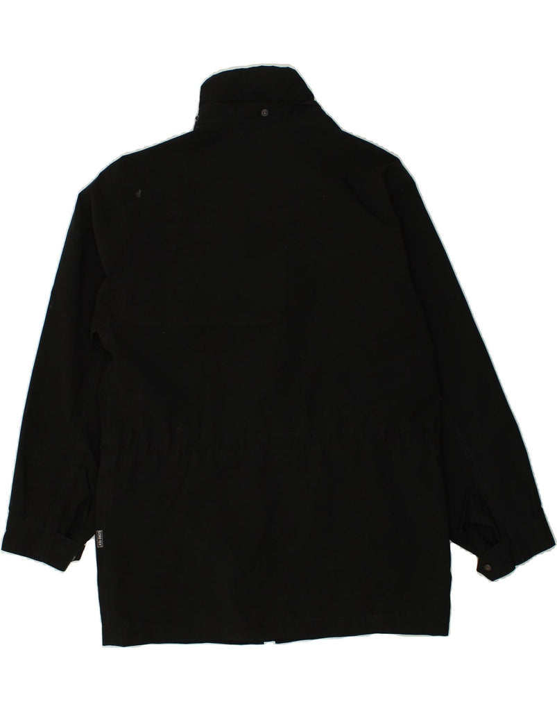 CIESSE PIUMINI Womens Windbreaker Coat IT 46 Large Black Polyester | Vintage Ciesse Piumini | Thrift | Second-Hand Ciesse Piumini | Used Clothing | Messina Hembry 