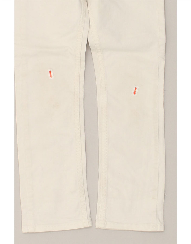 LEE Girls Elly Slim Jeans 4-5 Years W20 L19 White Cotton | Vintage Lee | Thrift | Second-Hand Lee | Used Clothing | Messina Hembry 