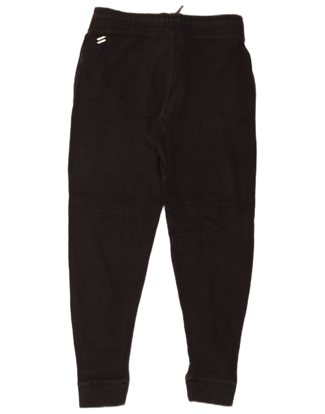Superdry Mens Graphic Tracksuit Trousers Joggers Small Black Cotton