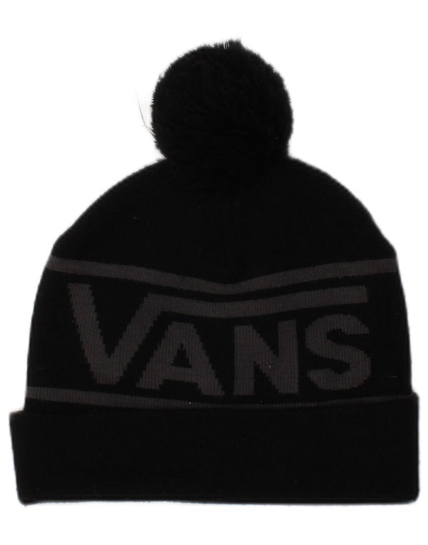 Vans Mens Graphic Knit Beanie Hat One Size Black Colourblock Acrylic