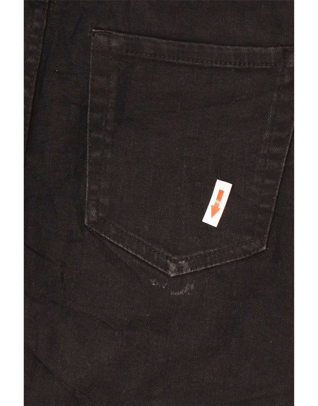 Zara Womens Mini Denim Skirt Medium W28  Black