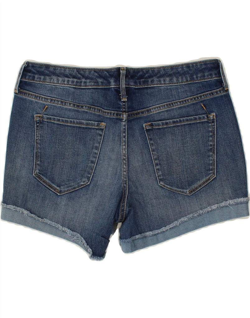 MOSSIMO Womens Mid Rise Denim Shorts US 8 Medium W29  Blue Cotton Vintage Mossimo and Second-Hand Mossimo from Messina Hembry 