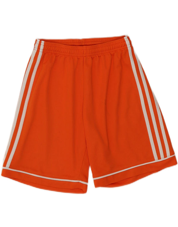 Adidas Mens Aeroready Sport Shorts Small  Orange Polyester