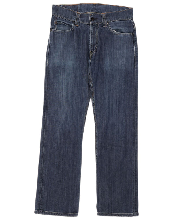 Levi's Womens 506 Straight Jeans W30 L28 Blue Cotton