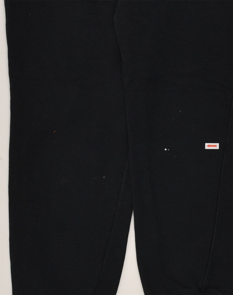 CHAMPION Mens Tracksuit Trousers Joggers Small Black Cotton | Vintage Champion | Thrift | Second-Hand Champion | Used Clothing | Messina Hembry 