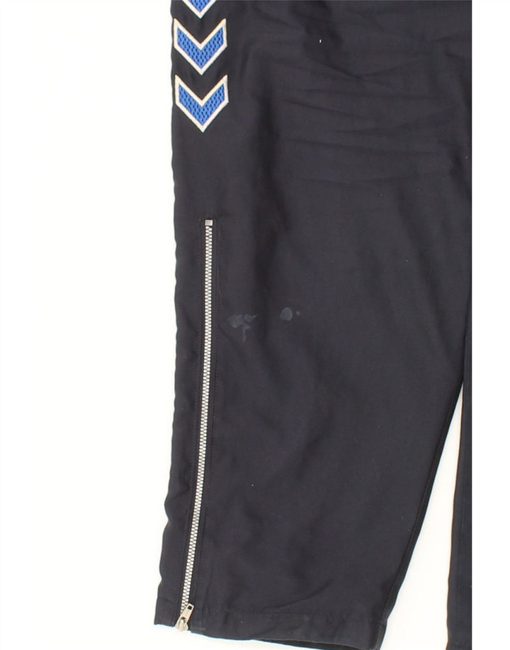 HUMMEL Mens Graphic Tracksuit Trousers Medium Navy Blue Vintage Hummel and Second-Hand Hummel from Messina Hembry 