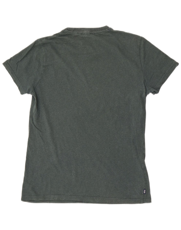 Superdry Mens T-Shirt Top Medium Green